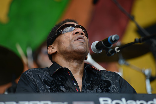 Henry Butler at Jazz Fest 2016.  Photo by Leon Morris.