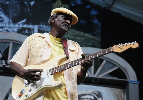 Lil' Buck Sinegal at Jazz Fest 2016