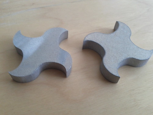 Aluminum shurikens | by RobotSkirts