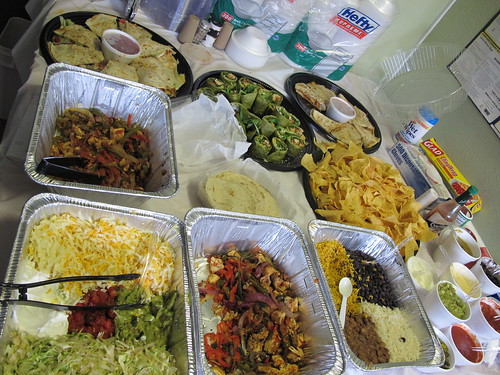 Lunch from Juan's Flying Burrito! Photo Kichea S Burt.
