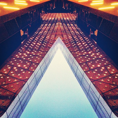 architecture #triangle #symmetry #mirrorgram #abstract... | by Alephks