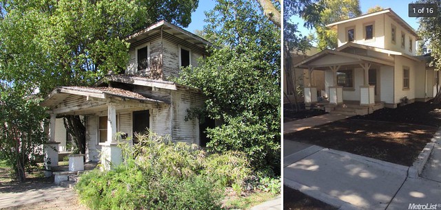 Before and After: 1918 Estate Sale House