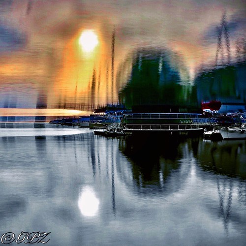 “Abstract Sunset” | by giannipaoloziliani