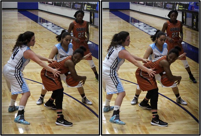 Dobie Longhorns vs. Rayburn Texans, McDonald's Texas Invitational, Phillips Field House, Pasadena, Texas 2014.11.20