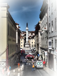 one of many narrow streets