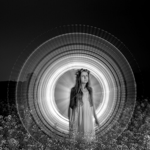 A DREAM IN BLACK & WHITE | by JanLeonardo - Light Painting Artist