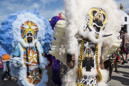 Creole Osceolas Jazz Fest day 2 on April 28, 2018. Photo by Ryan Hodgson-Rigsbee